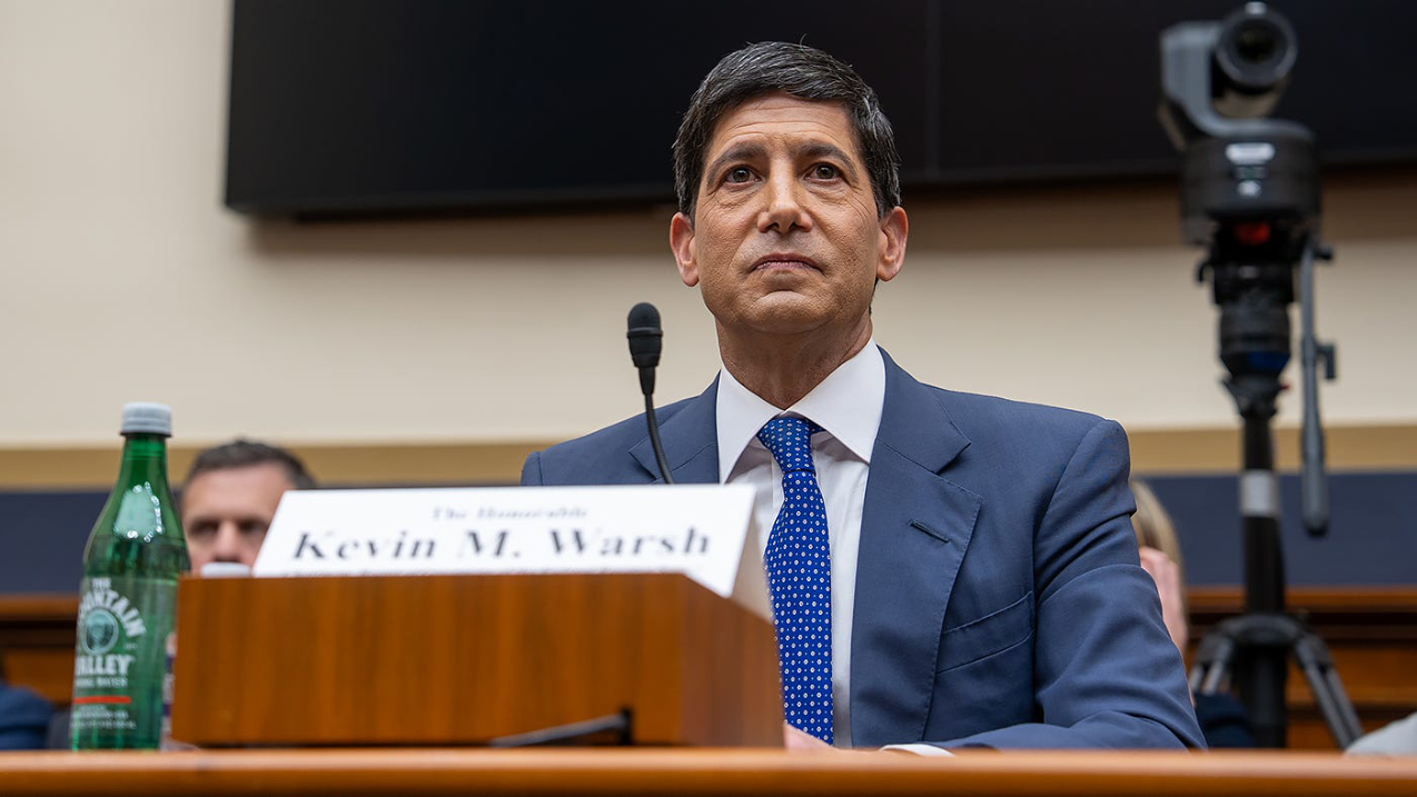Kevin M. Warsh at a congressional hearing