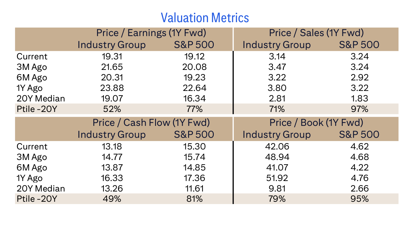 Valuation Metrics