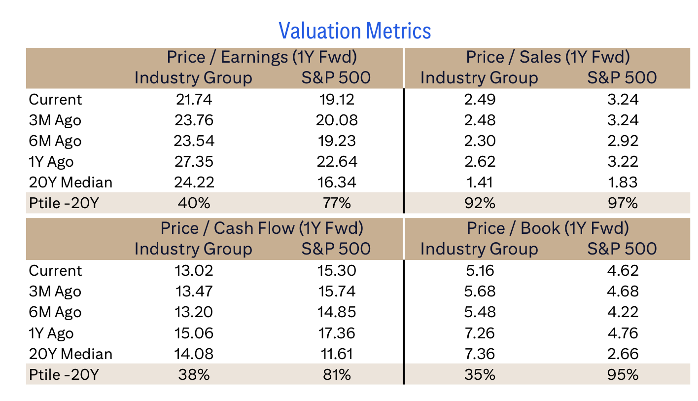 Valuation Metrics