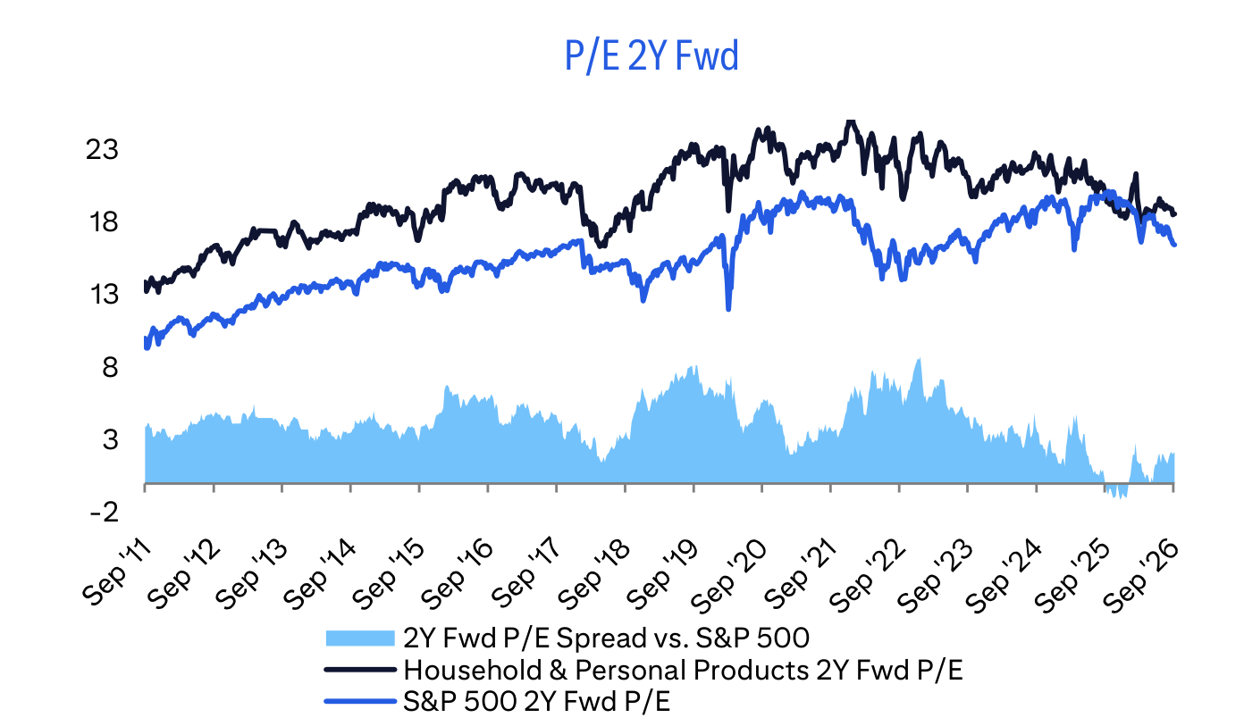 P/E 2Y Fwd