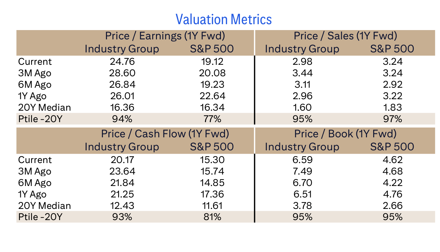 Valuation Metrics