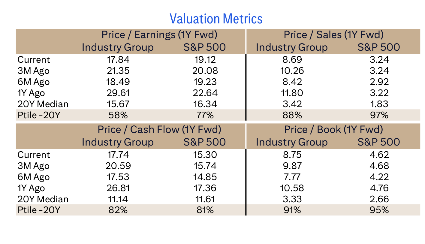 Valuation Metrics