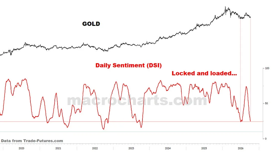 Gold and Daily Sentiment (DSI)