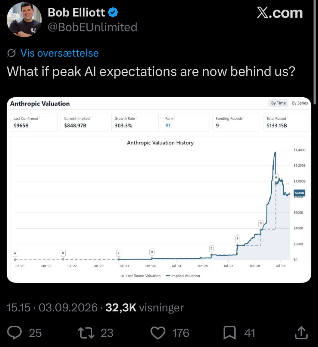 Chart 11: Exhibit B... calling “peak AI” off an Anthropic-specific drawdown is calling the death of smartphones because Nokia lost share